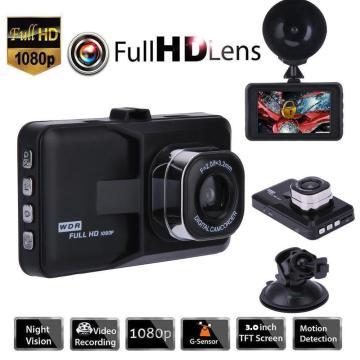 3 Inch Full HD 1080P Car Driving Recorder Vehicle Camera DVR EDR Dashcam With Motion Detection Night Vision G Sensor