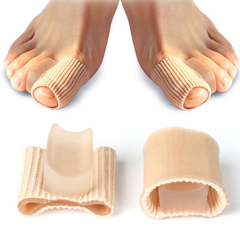 1 Pc Toe Separator Feet Care Special Hallux Valgus Thumb Bent Toes Orthopedic Deliver Braces Correct Daily Silicone Nail New
