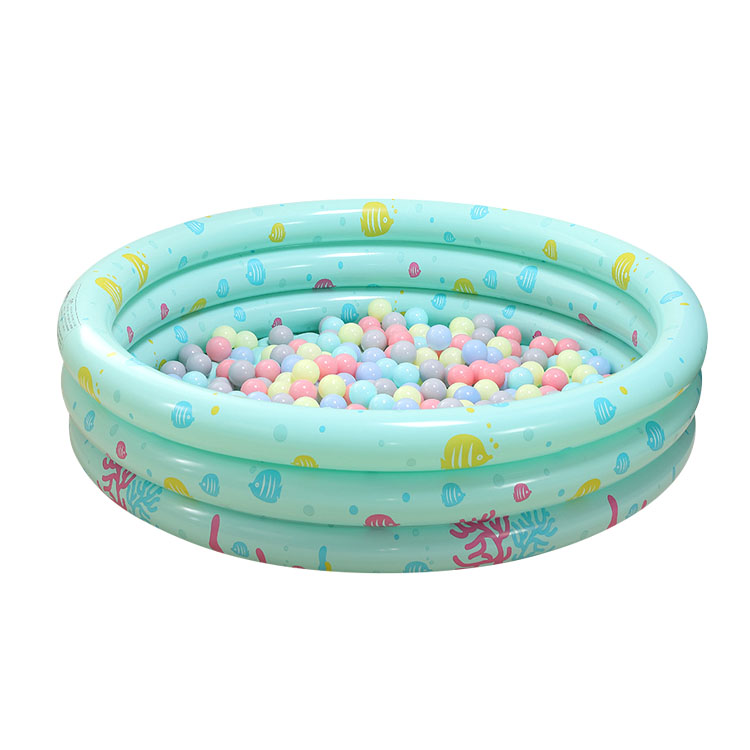 Plastic Wading Pool Round Inflatable Pool Kids Pool 2