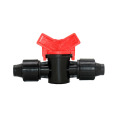 16mm drip tape water tap connector lock nut 2-way irrigation valve hose repair garden tap Greenhouse for irrigation 1Pcs