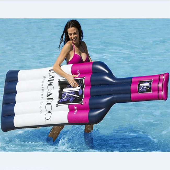 Inflatable Wine Bottle Pool Float Giant Inflatable Champagne 7
