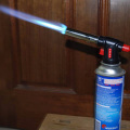 Flamethrower Burning Butane Gas Blow Torch Auto Ignition Camping Welding BBQ Tool AUG889