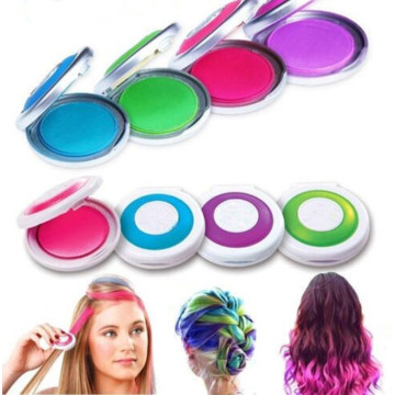 Fashion 1Set 4Colors Hair Dye Temporary Hair Chalk Powder Soft Salon Hair Color DIY Chalks for The Hair Styling Party Christmas