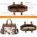 JEEP BULUO Business Men Briefcase Bag Luxury Leather 13.3 inches Laptop Bag Man Shoulder Bag bolsa maleta Handbag Casual 9616