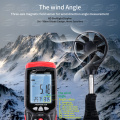 Weather station anemometer datalogger with Wind Speed,Wind Direction Temperature,Humidity and PC software