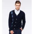 Men's Pure Cashmere V Neck Cardigan