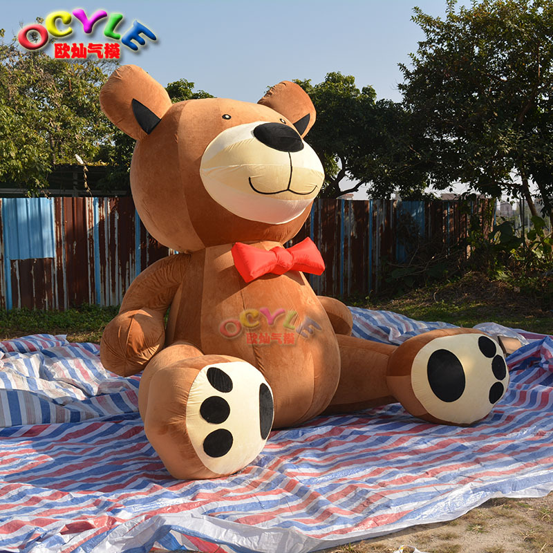 OCYLE Custom teddy bear 3m high inflatable plush cartoon animal bear toys