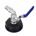 1 pcs IBC Ball Outlet Tap 3/4" Adapter Thread S60x6 Tank 1000 L Tank Fitting Home Garden Rainwater Container