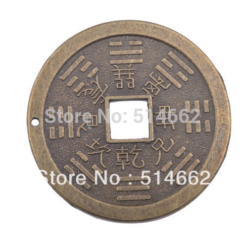 ONE Feng Shui Chinese Family Amulet For Protection Coins/I Ching-Coins