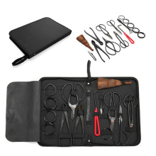 15pcs/bag Scissor Pruning Tools Bonsai Garden Plant Tree Scissors Trimming Cutting Tool Set with Storage Bag Garden Tools