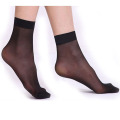 10Pair=20Pieces Summer Ultra-Thin Anti-Hook Silk Black Women Stockings Transparent Ankle Short Socks Free Shipping