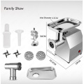 TC8 Automatic Multifunctional Electric Meat Grinder Mincer Machine Food Grade Stainless Steel Food Tray