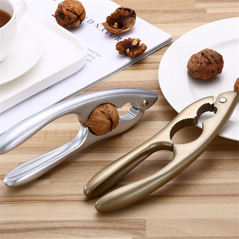 Quick Walnut Almond Pecan Nutcracker Walnut Nut Cracker Kitchen Nutcracker Sheller Clip Tool Clamp Plier Cracker