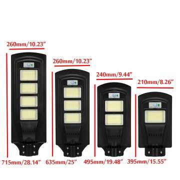 Waterproof Solar Lamp Outdoor Garden Street Light PIR Motion Sensor Led Light Wall Light Timming Control 600/1200/1800/2800W