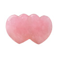 1PC Manual Carved Heart Stone Ornaments Natural Rose Quartz Reiki Healing Home decoration Manual polishing Crafts Fashion Gift