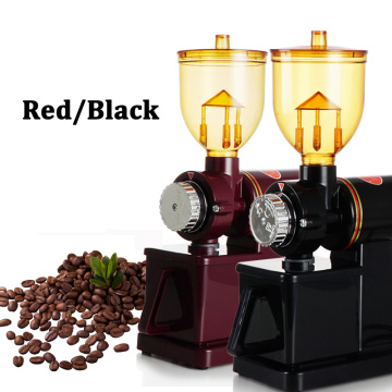 Electric Coffee grinder 600N Coffee mill machine Coffee Bean grinder machine flat burrs Grinding machine 110V/220V Red/Black