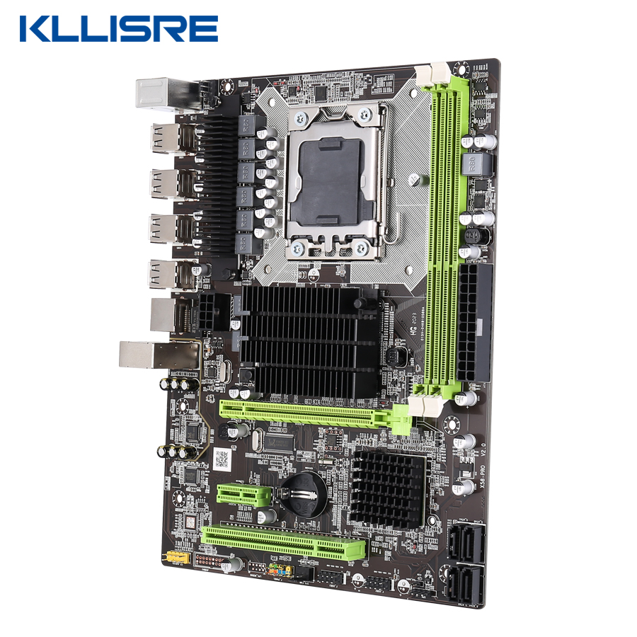 Kllisre X58 LGA 1366 motherboard support REG ECC server memory and xeon processor