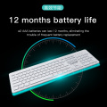 Ergonomic Wireless Keyboard Mouse Set 2.4G Office Gaming USB Full-size Keyboard Mouse Combo Set For Notebook Laptop Desktop PC