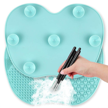 New Portable 1PC Silicone Makeup Brush Cleaner Pad Make Up Washing Brush Gel Cleaning Mat Foundation Makeup Brush Scrubber Board