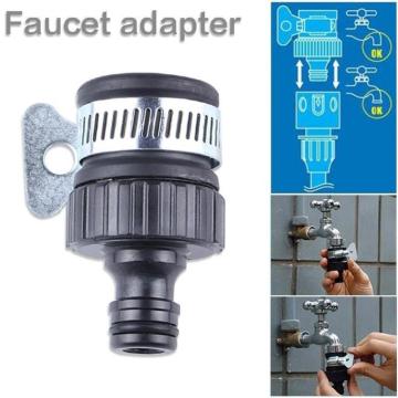 Garden Hose Adapter Multifunction Universal Garden Hose Pipe Tap Connector Mixer Kitchen Bath Tap Faucet Adapter 0.55 - 0.94In