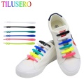 14pcs/set No TIE Lacing system Silicone Shoelace Elastic Shoelaces For Adults/Kids Sports Shoe No Tie Shoes Accessories