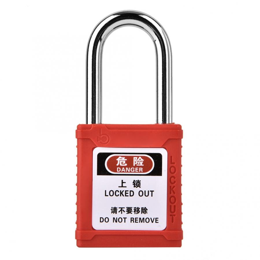 Tagout Lock fechadura eletronica Engineering Safety Padlock Steel Beam Lockout Energy Isolation Lock new