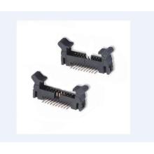 1.27mm(.050") Pitch Dual Latch Ejector Header 90° DIP type