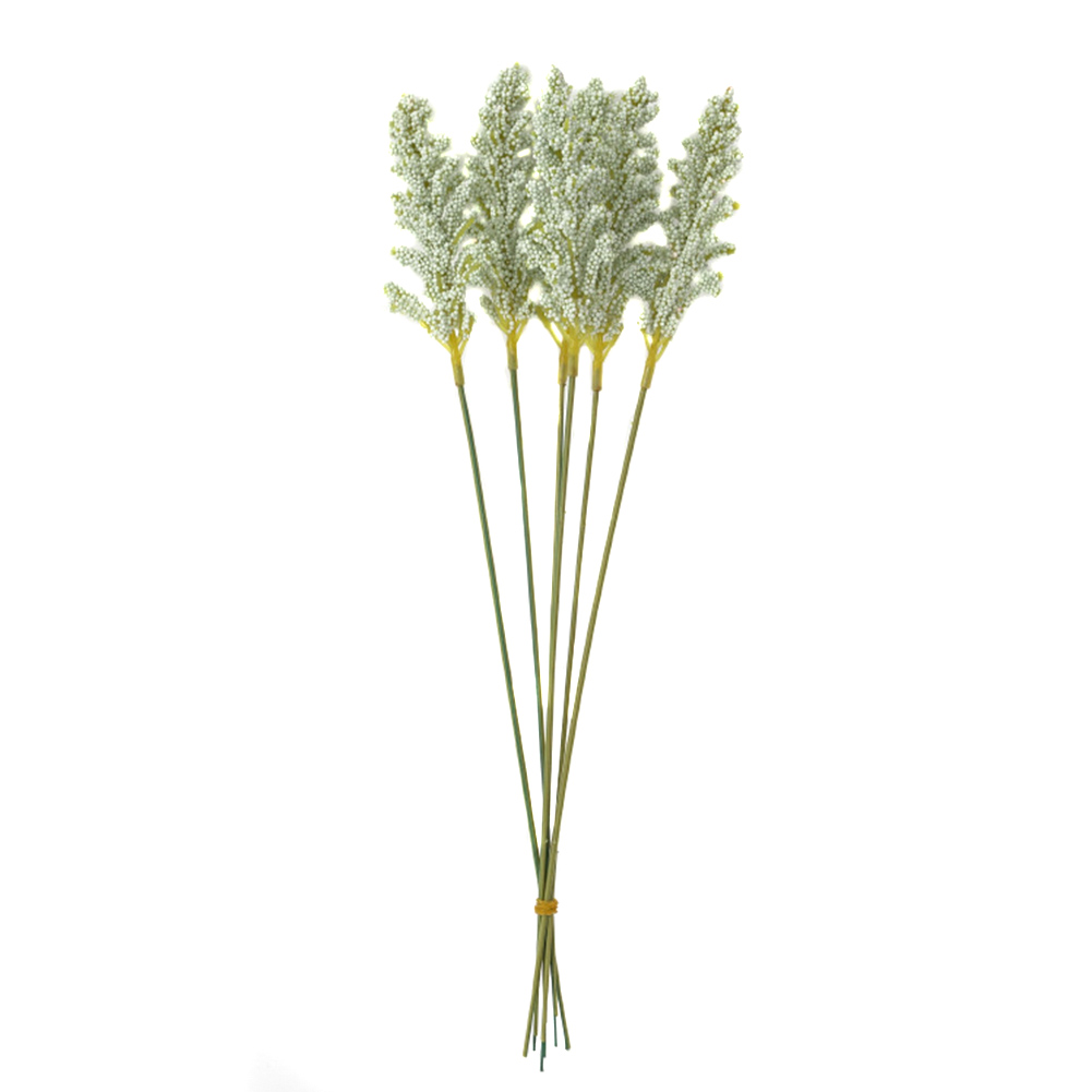 6pcs Ear of Wheats Homemade Flowers Wedding Decoration Handmade Plants for Home Decor TUE88