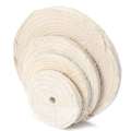 125/150/200mm 1PC Cotton Polishing Wheels Cloth Buffing Wheel Grinder For Jewelry Wood Metal Polishing Abrasive Tool