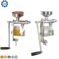 Manual houmehold oil presser oil extraction extracting machine oil expeller machine for peanut seeds nuts