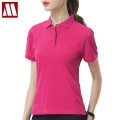 2021 Women's Short Sleeve Polos Shirts Solid Color Woman Casual Lapel Tee Cotton Slim Tops Quality Tees Wholesale Price