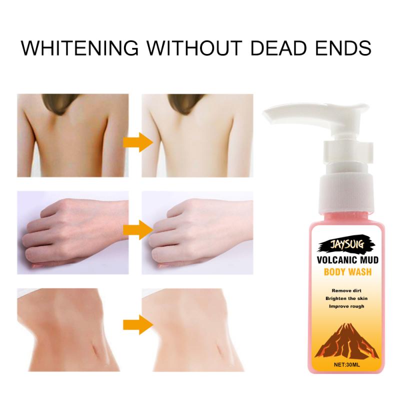 Volcanic Mud Body Wash Body Wash Whitening Deep Cleansing Skin Moisturizing Exfoliating Body Care Shower Gel 30ml Shower Gels