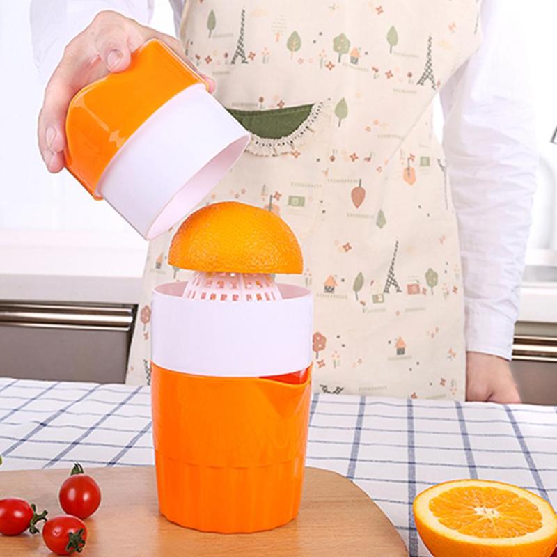 Baby Feeding Portable 300ml Manual Lemon Juicer Orange Citrus Squeezer Fruit Coffee CupLarge CapacityTeacup for Baby Care