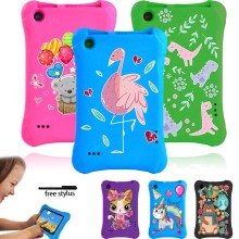 Anti-fall EVA Tablet Cover Case for Amazon Fire 7 5th Gen 2015/7th Gen 2017/9th Gen 2019 Anti-slip Kids Safe Tablet Case 7 Inch