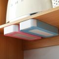 Self-Adhesive Drawer Pen Holder Hidden Under Desk Pencil Tray Desktop Sundries Storage Box School Stationery Organizer
