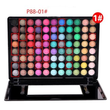 88 Colors Eye Shadow Set Professional Shadow Palette Matte Eyeshadow Palette Eyeshadow Glitter With Mirror