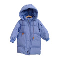 2020 New Winter Down Jacket for Girls and Boys Mid-Length Waterproof Hooded Warm Snowsuit Children's Clothing