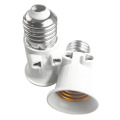 Practical White E27 LED Light Socket To EU Plug Holder Adapter Converter ON/OFF For Bulb Lamp