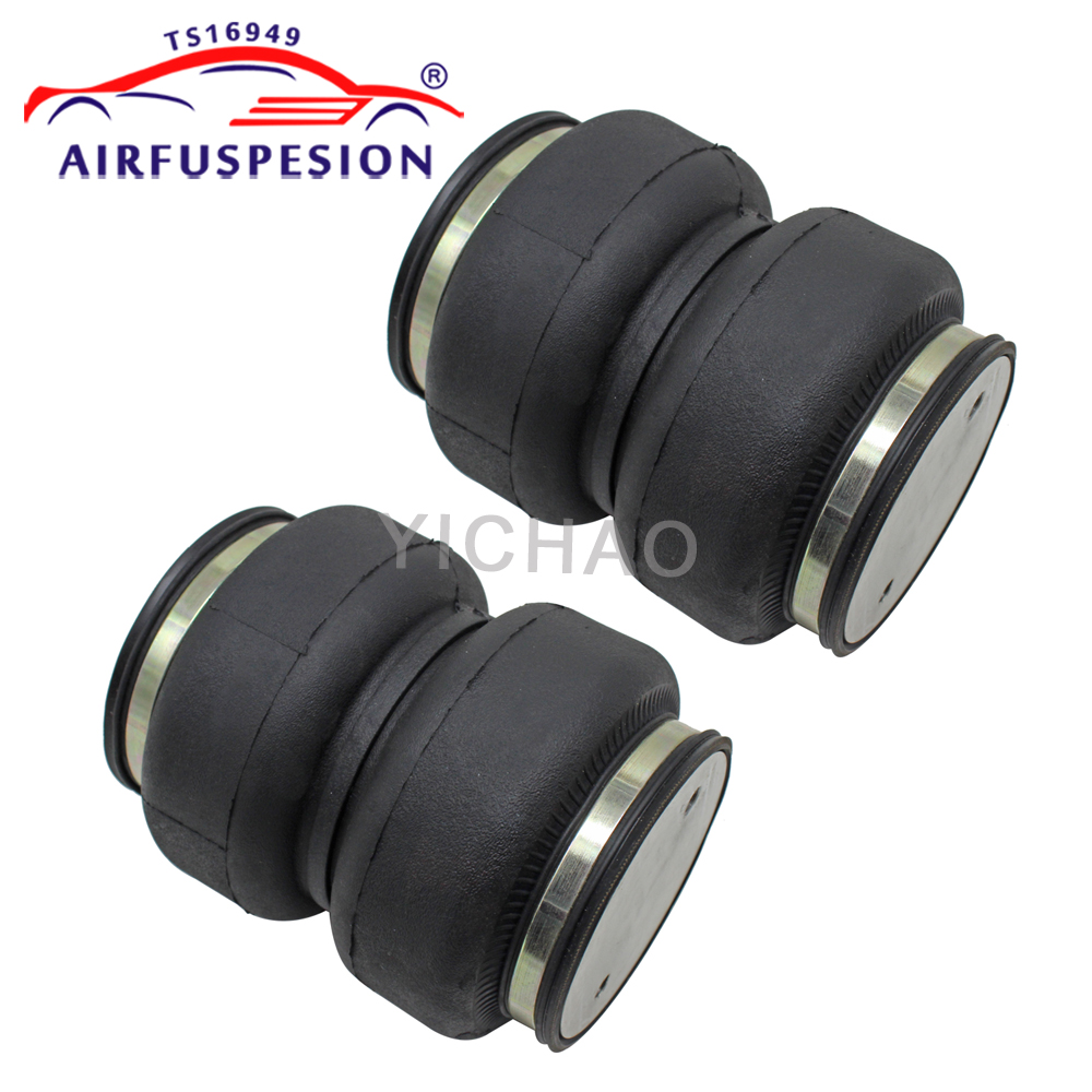 1 Pair Air Ride Spring For Modified Cars Truck 2B6-839 2F6X2 Double Convolution Air Suspension Spring Bag