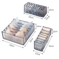 NEW Foldable Underwear Drawer Organizers Dividers Closet Dresser Clothes Storage Organizer Box For Bras Scarves Ties Socks Box