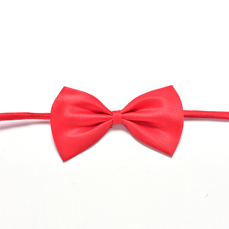 Children Adjustable Accessories Cute Kids Boys Bow Tie Solid Color Bowknot For Wedding Lovely Tie Children 1pc