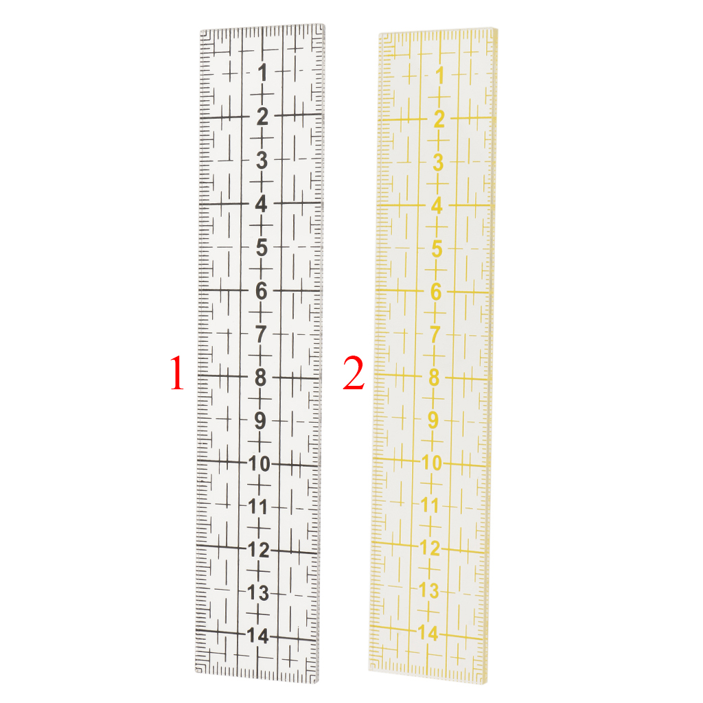 15cm Rectangle Shape Acrylic Quilting Templates Patchwork Sewing Ruler Tool 15cm for Craft Apparel Sewing Fabric Tool Supplies