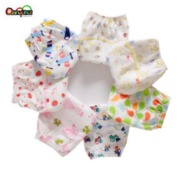 Cotton Reusable Baby Training Pants Infant Shorts Underwear Cloth Diaper Nappies Baby Waterproof Potty Training panties