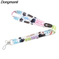 PC214 Wholesale 20pcs/ lot Sherlock Lanyards ID Badge Holder ID Card Pass Mobile Phone Straps Badge Key Holder Keychain