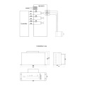 HB308SN new and original three phase hybrid Sine Subdivision stepper motor driver bag making machine parts