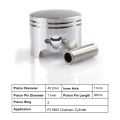 1 Set 45.2mm Chainsaw Piston Kit Cylinder Piston Set Pin Ring Kit Fit For 5800 58CC Chainsaw Spare Parts Piston Kit