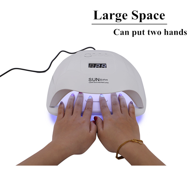 SUNX Plus 54W Nail Dryer UV LED Lamp For Curing All Gels Nail Polish Manicure Tools Fast Drying Nail Art Equipment