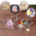 1PCS Transparent DIY Fizzy Sphere Tree Shape Ball Clear Plastic Bath Bomb Molds Chocolate Bath Bomb Moulds