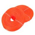 2.4/2.7/3.0mm Grass Trimmer Line Strimmer Brushcutter Trimmer Nylon Rope Cord Line Long Spiral Twist Design Roll Grass Rope Line