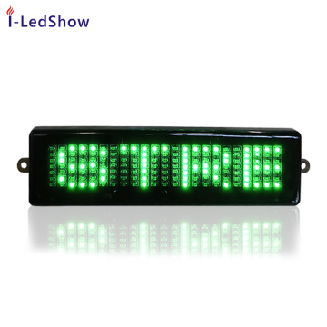 led sign car 7*23 Mini Led remote control simple suction cup car rear window mini low voltage LED screen mini led